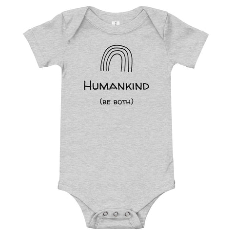 Humankind (Be Both) Short Sleeve Onesie