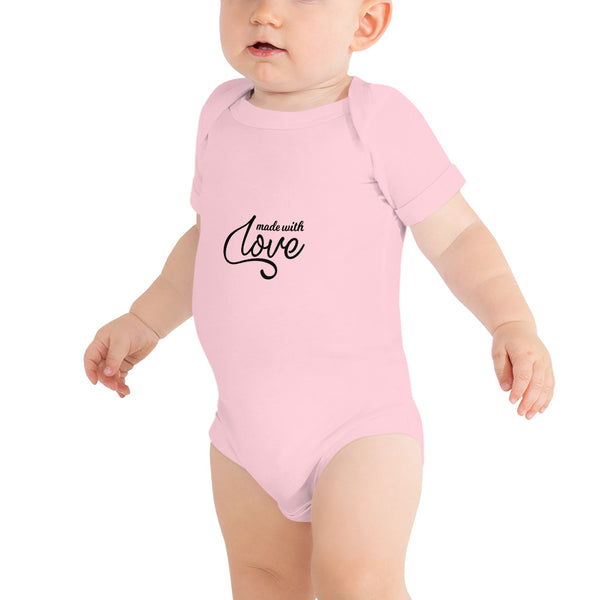 Made With Love Short Sleeve Onesie