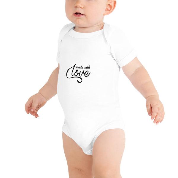 Made With Love Short Sleeve Onesie