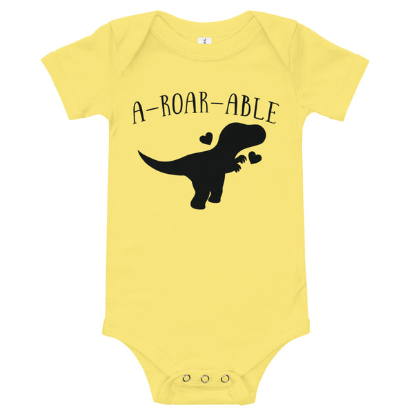 A-Roar-Able Short Sleeve Onesie